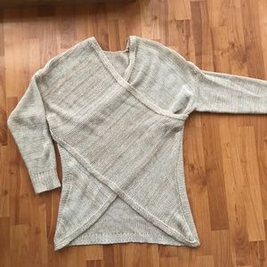 Super cute criss-cross sweater